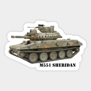 M551 Sheridan Sticker